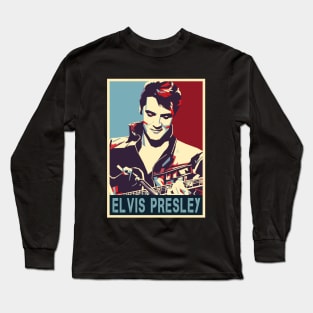 elvis presley - hope style Long Sleeve T-Shirt